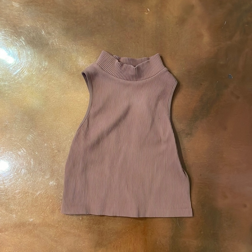 Brown tank top